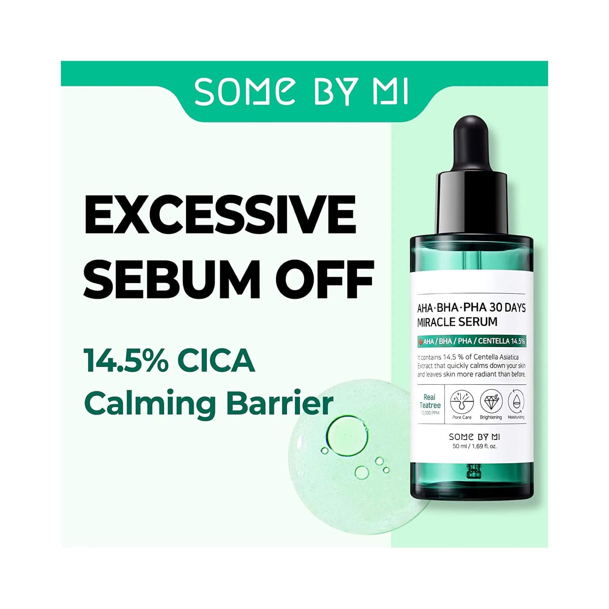 Some By Mi Serum, AHA BHA PHA Serum, Korean Acne Serum, Acne Treatment Serum, Korean Skincare, Tea Tree Serum, Oily Skin Serum, Acne Prone Skin Care, Some By Mi Pakistan, Korean Beauty Products, Pore Refining Serum, Sensitive Skin Serum, Daily Acne Serum, Gel Serum Face Caren-Makeup Stash Pakistan