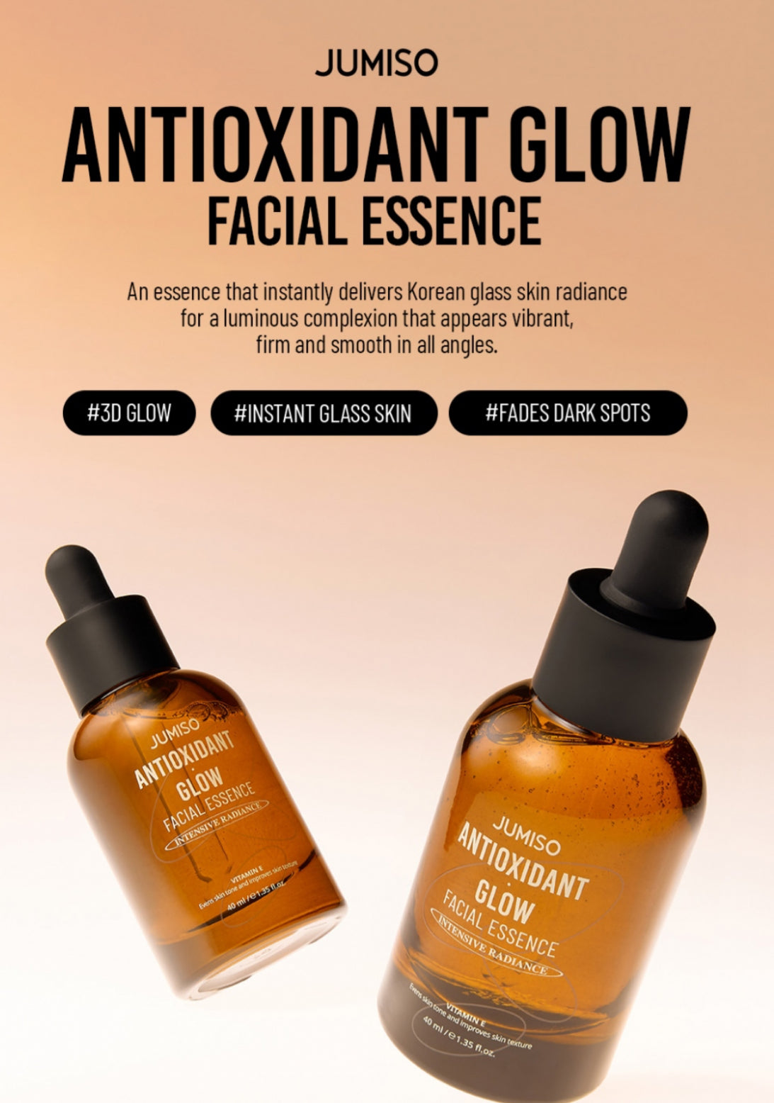 Jumiso - Antioxidant Glow Facial Essence 40ml - Makeup Stash Pakistan