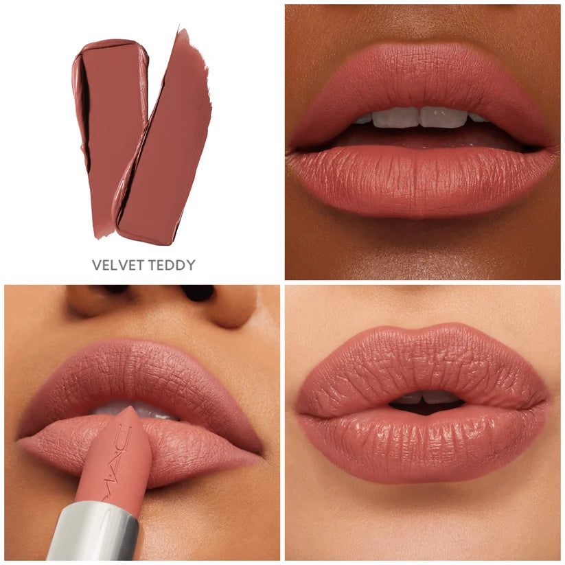 MAC Lipstick, M·A·CXIMAL, Velvet Teddy, Velvet Teddy 617, Nude Lipstick, Matte Lipstick, Silky Matte Lipstick, Hydrating Lipstick, Long Lasting Lipstick, Beige Nude Lipstick, Neutral Lipstick, Full Coverage Lipstick, Makeup, Lip Makeup, Luxury Lipstick,- Makeup Stash Pakistan