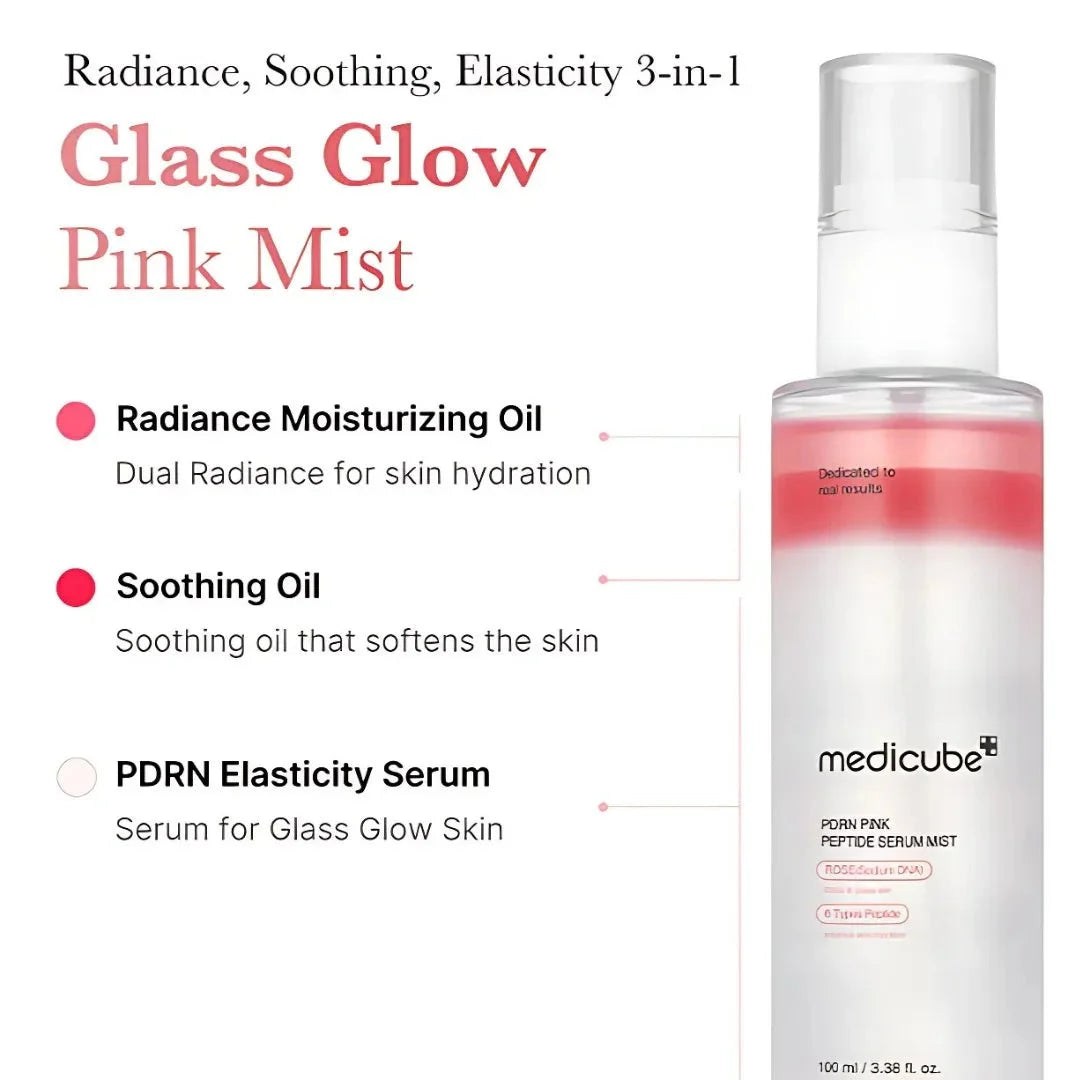 PDRN Mist, Glutathione Face Mist, Korean Face Mist, Hydrating Mist Spray, Brightening Mist, K Beauty Pakistan, Glow Skin Mist, Facial Spray Hydration, Skin Refresh Mist-Makeup Stash Pakistan