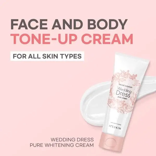 It's Skin - Secret Solution Wedding Dress White Cream 100ml - Makeup Stash Pakistan