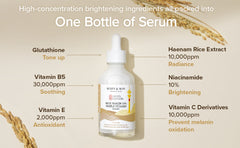 Mary & May - Rice niacin 10% Triple Vitamin Serum 80ml - Makeup Stash Pakistan