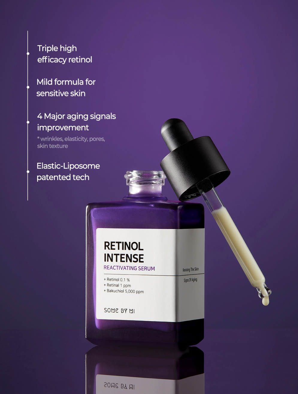 Retinol Serum, Korean Anti Aging Serum, Wrinkle Repair Serum, Bakuchiol Serum, Retinal Serum, Korean Skincare Pakistan, Fine Line Serum, Firming Face Serum - Makeupstashpk