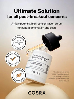 Arbutin Serum, Dark Spot Corrector, Hyperpigmentation Treatment, Korean Skincare, Brightening Serum, Discoloration Care, Face Serum, Skin Tone Repair, Acne Marks Treatment, Radiant Skin Serum, K-Beauty Skincare - Makeup Stash Pakistan