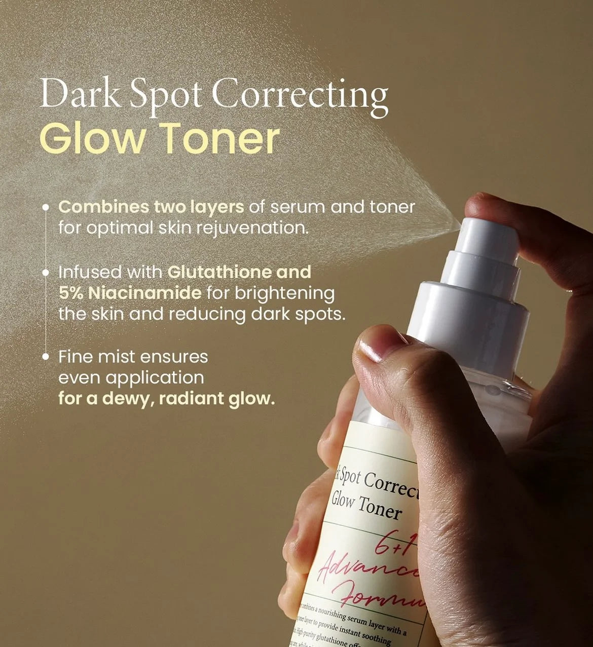 Axis-Y Dark Spot Correcting Glow Toner-125ml at MakeupStash pakistan