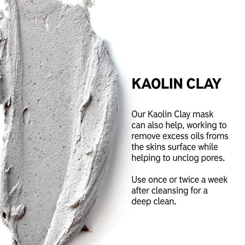 The INKEY List, INKEY List Kaolin Clay Mask, Kaolin Clay Mask, Clay Face Mask, Deep Cleansing Mask, Oil Control Mask, Pore Care, Pore Minimizing Mask, Face Mask, Oily Skin Care, Combination Skin - Makeupstashpk