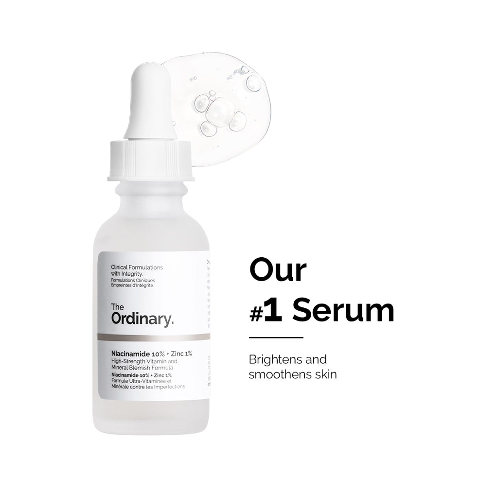 The Ordinary Niacinamide 10% + Zinc 1% (30ml) – Pore Refining & Oil Control Serum