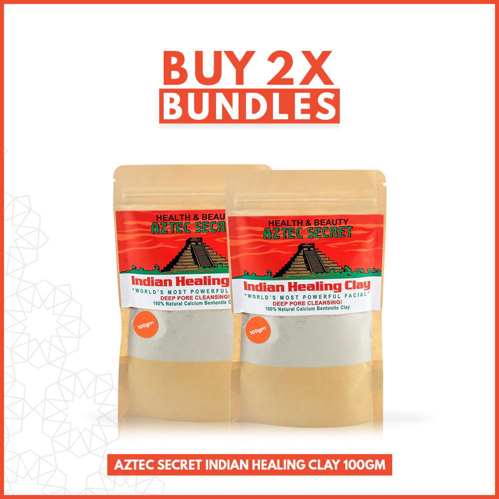 Indian Aztec Healing Clay Discount Bundle - Makeup Stash Pakistan