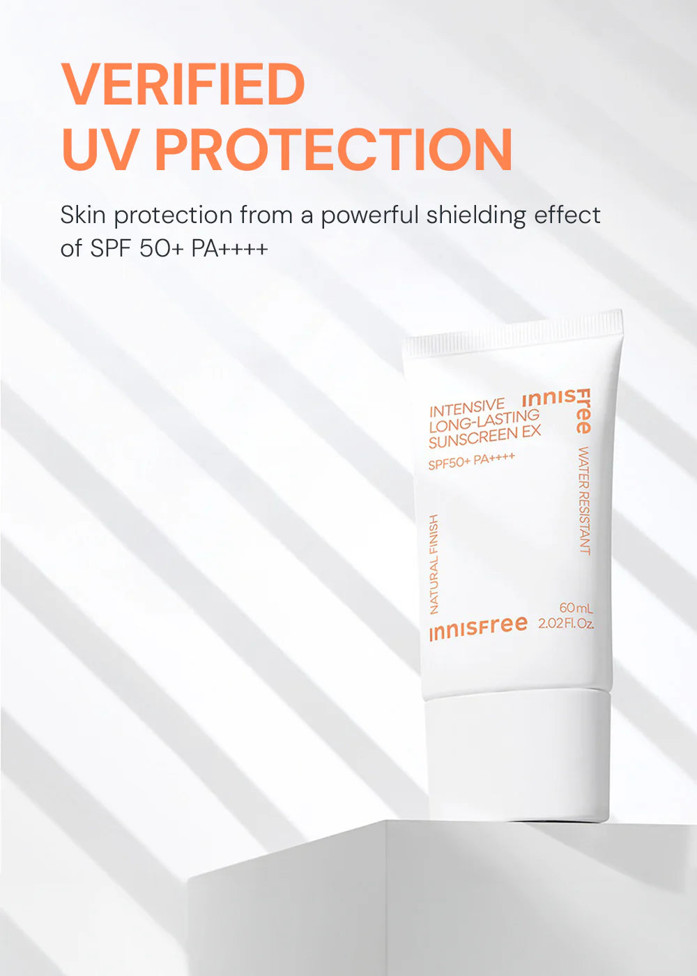 Innisfree - Intensive Long Lasting Sunscreen Ex 60ml