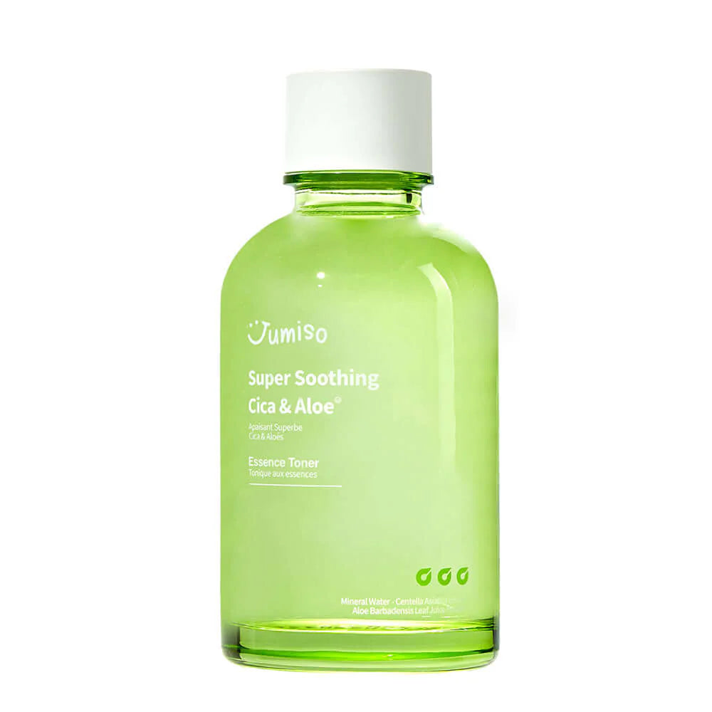 Jumiso Super Soothing Cica & Aloe Essence Toner 125ml | Hydrating & Calming Korean Toner for Sensitive Skin