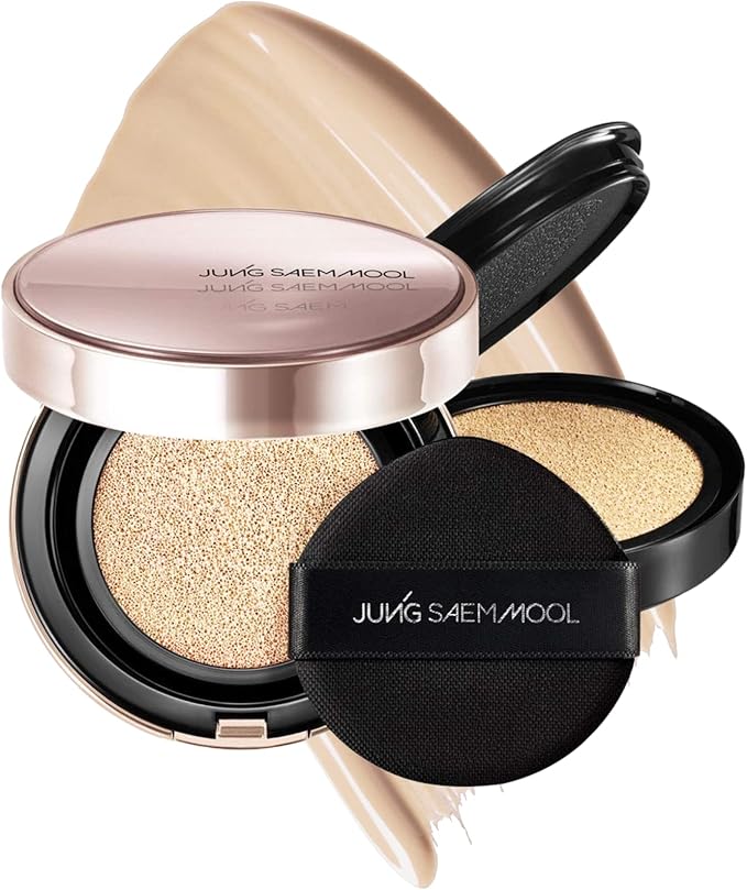 Hydrating ,Korean cushion foundation , radiant glow, buildable coverage, and UV protection, Makeupstashpk