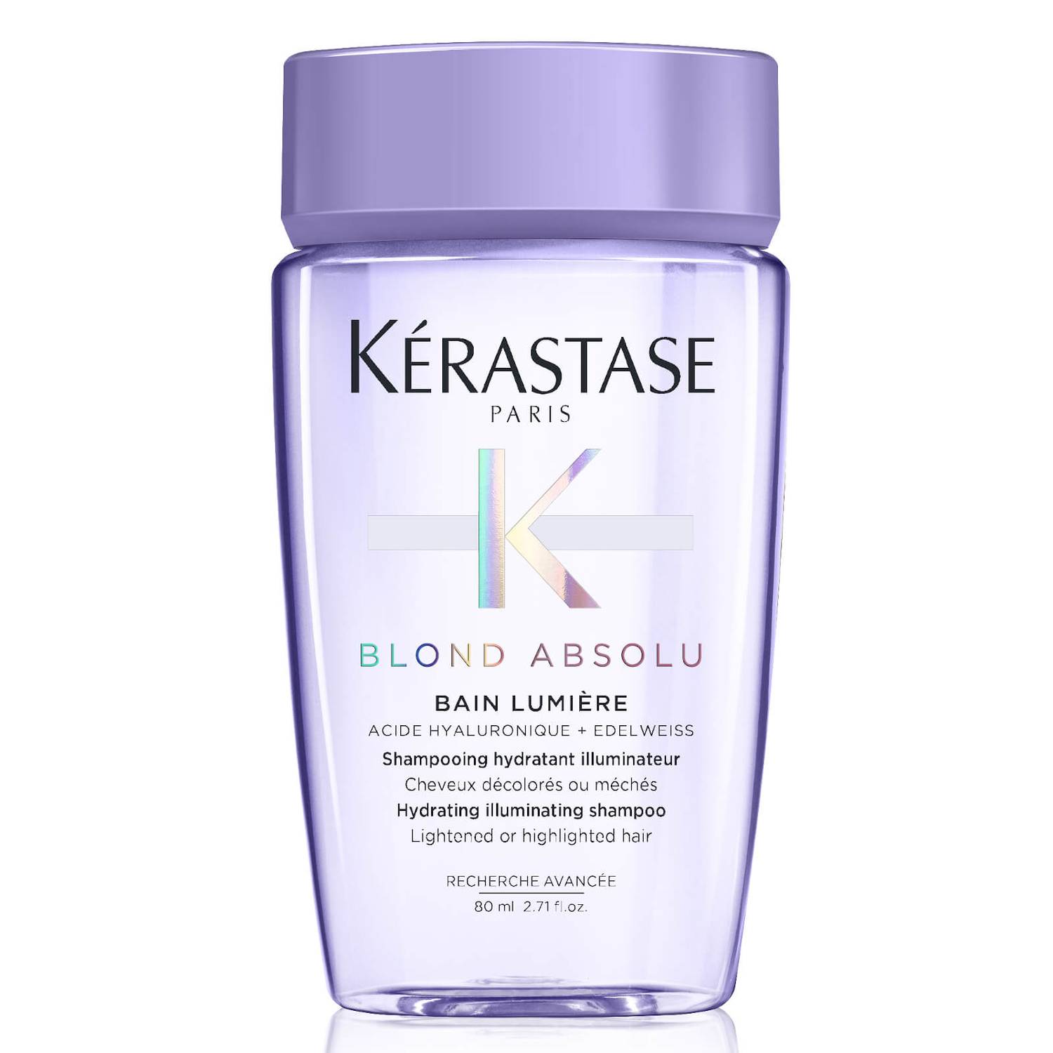 Kerastase Blonde Absolute Ultra Violet Shampoo 80 ML - For Blonde Hair - Makeup Stash Pakistan