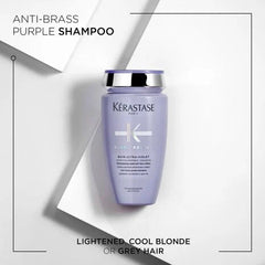 Kerastase Blonde Absolute Ultra Violet Shampoo 80 ML - For Blonde Hair - Makeup Stash Pakistan