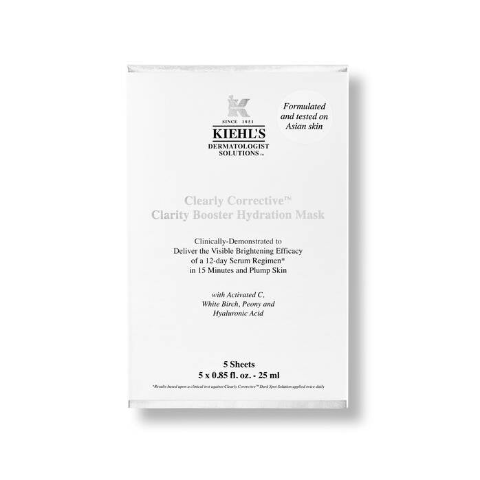 Kiehl's Clearly Corrective™ Clarity Booster Hydration Sheet Mask - Makeup Stash Pakistan