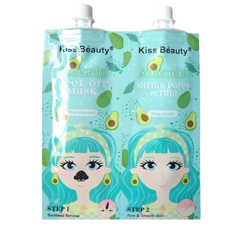 Kiss Beauty Avocado Peel Off Mask - Makeup Stash Pakistan