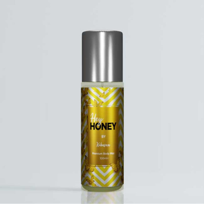 Kohasaa Body Mist, Honey Body Mist, Body Mist for Women, Long Lasting Body Mist, Sweet Fragrance Mist, Women Perfume Mist, Refreshing Body Spray, Honey Fragrance for Women, Floral Body Mist, Everyday Fragrance Spray, Kohasaa Perfume, 100ml Body Mist, Lightweight Body Mist, Affordable Body Mist-  Makeup Stash Pakistan