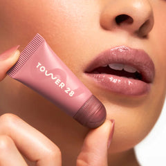 Tower 28 Lipsoftie Tinted Lip Treatment Sugar Plum 5g-Makeup Stash Pakistan