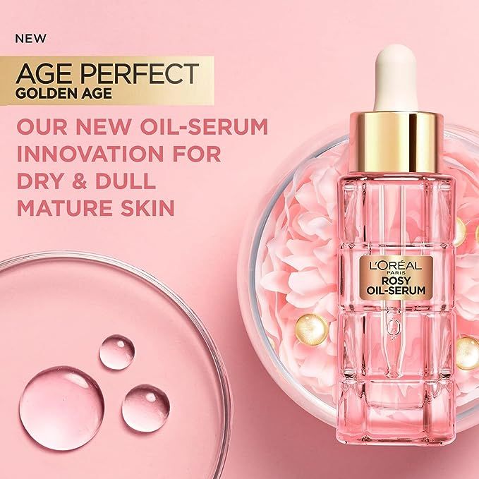 L'Oreal Paris Age Perfect Golden Age Rosy Oil-Serum - Makeup Stash Pakistan