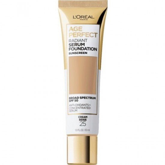 L'Oréal Paris Age Perfect Radiant Serum Foundation with SPF 50 - Makeup Stash Pakistan