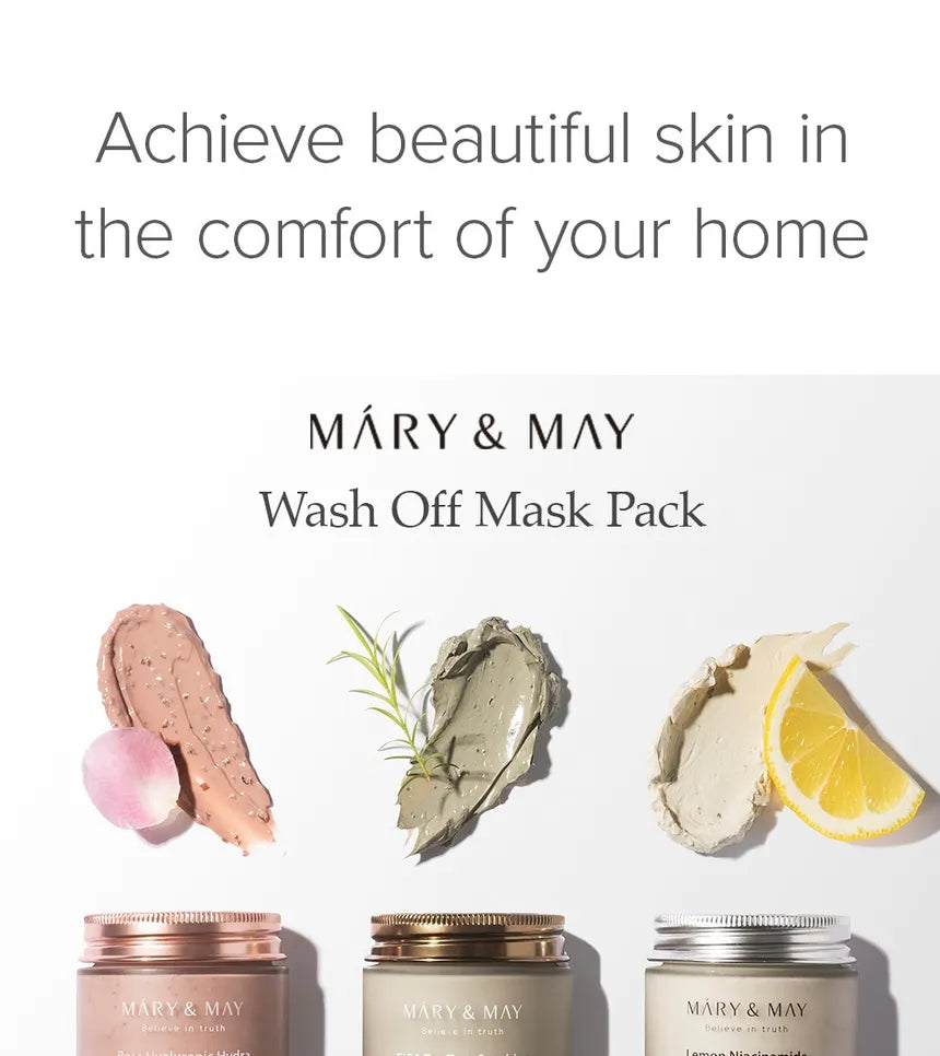 Mary & May Cica Tea Tree Soothing Wash-Off Mask 30g – Calming & Hydrating Face Mask