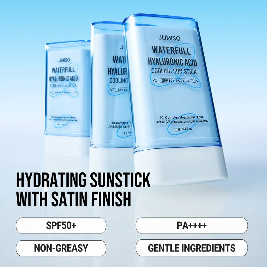 Jumiso - Waterfull Hyaluronic Acid Cooling Sunstick-Makeup Stash Pakistan