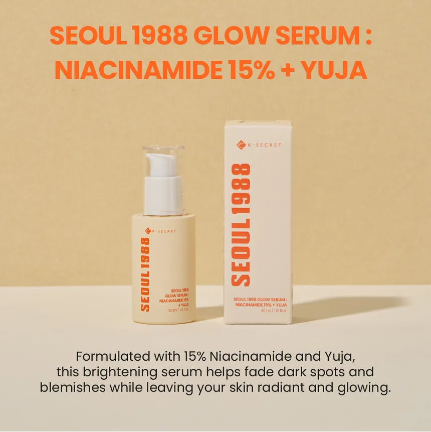 K-Secret - Seoul 1988 Capsule Serum: Niacinamide 5%+Yuja 30ml - Makeup Stash Pakistan