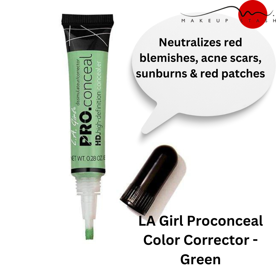 La Girl HD Proconceal Color Corrector - Green - Makeup Stash Pakistan