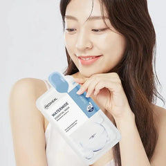 Mediheal Hyaluronate Watermide Essential Mask Sheet – Deep Hydration Korean Face Mask for Plump & Glowing Skin