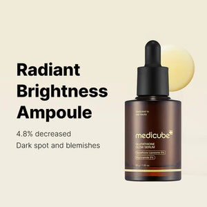 Medicube Glutathione Glow Serum, Medicube serum, Korean skincare serum, brightening serum, glowing skin serum, glutathione serum, Korean beauty products, glass skin serum, hydrating face serum, skincare for dull skin, radiant skin serum,-Makeup Stash Pakistan