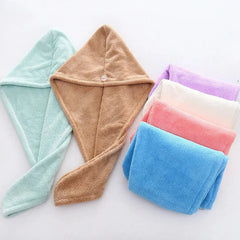 Hair Towel , Shower Head Towel , hair drying cap , Makeupstashpk