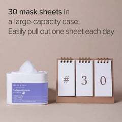 Mary & May - Collagen Peptide Vital Mask (30ea) - Makeup Stash Pakistan
