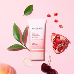 Mary & May - Vegan Primer Glow Sun Cream 50ml - Makeup Stash Pakistan