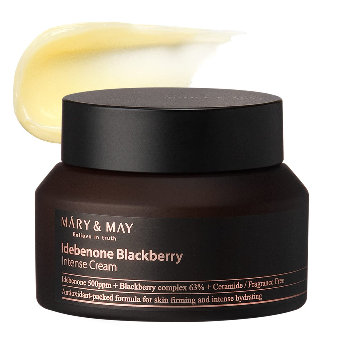  Blackberry Intense Cream , Anti-Aging , Korean Moisturizer , Brightening, Firming , Deep Hydration, Makeupstashpk