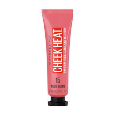 Maybelline New York, Cheek Heat, Cheek Heat Blush, Super Gel Cream Blush, Nude Burn, Gel Cream Blush, Liquid Blush, Cream Blush, Dewy Blush, Natural Blush, Buildable Blush, Face Makeup, - Makeup Stash Pakistan