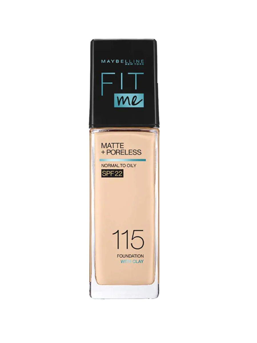 Maybelline Fit Me  Matte Poreless Foundation - Makeup Stash Pakistan