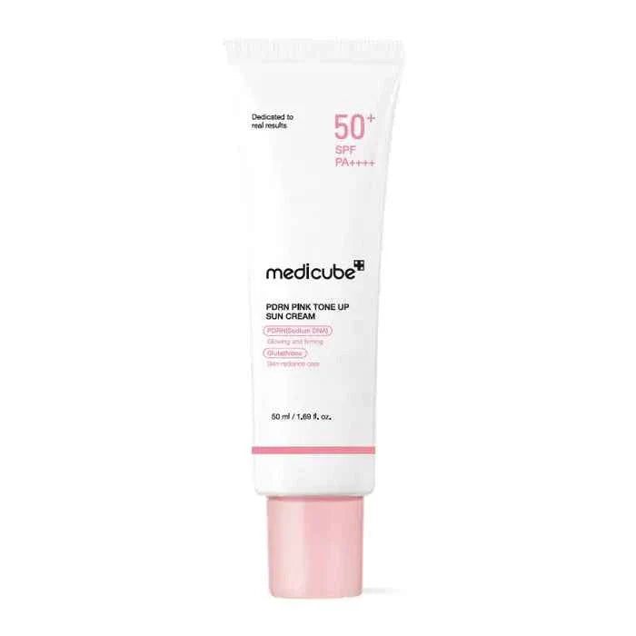 Medicube PDRN Pink Tone Up Sun Cream 50ml-Makeup Stash Pakistan