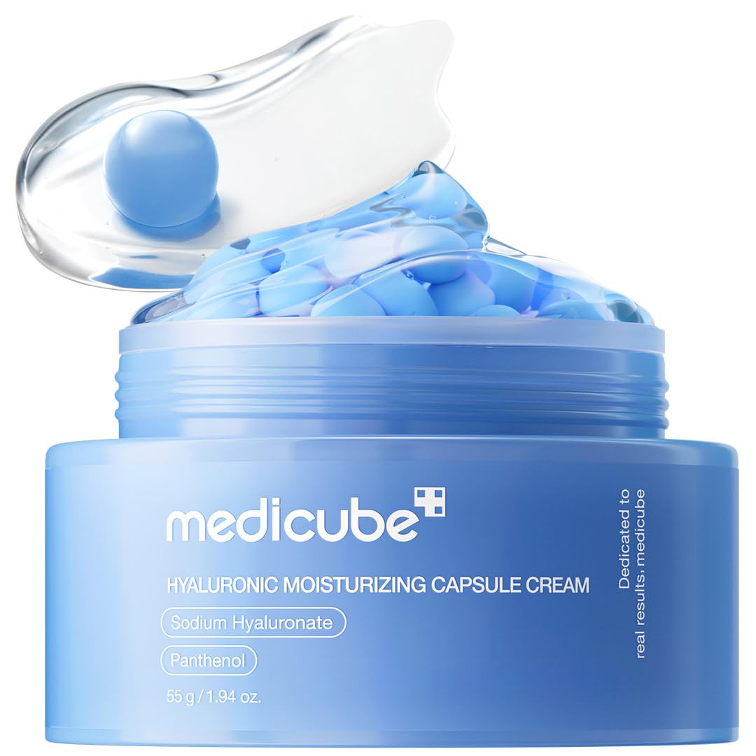 Medicube,Glowing,Face Cream,Moisturizing,Capsule Cream,deep hydration,glowing skin,Makeupstashpk