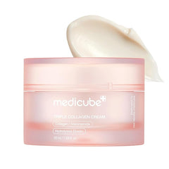 Collagen Cream, Triple Collagen Cream, Anti Aging Face Cream, Korean Skincare Cream, Firming Face Cream, Hydrating Moisturizer, Wrinkle Repair Cream, K Beauty Pakistan, Plump Skin Cream, Elasticity Boost Cream, Makeup Stash Pakistan