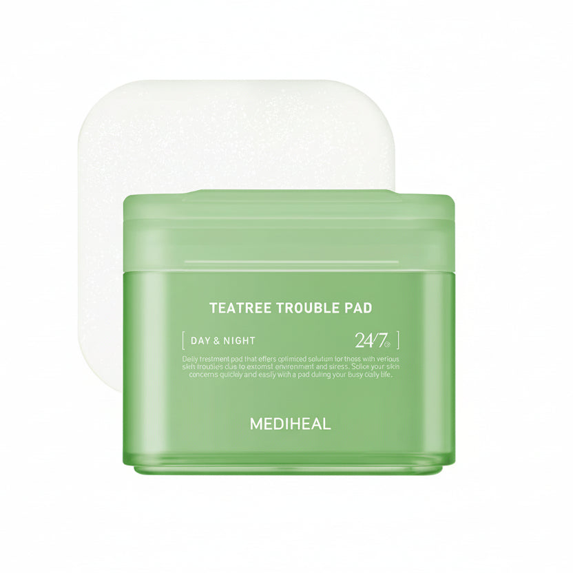 Tea Tree Pad, Acne Toner Pads, Tea Tree Skincare, Korean Skincare Pads, Acne Treatment Pads, Oily Skin Care, Pore Cleansing Pads, Soothing Toner Pads,Makepstashpk