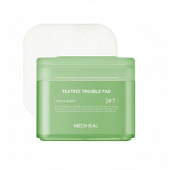 Tea Tree Pad, Acne Toner Pads, Tea Tree Skincare, Korean Skincare Pads, Acne Treatment Pads, Oily Skin Care, Pore Cleansing Pads, Soothing Toner Pads,Makepstashpk