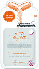 Mediheal Vita Lightbeam Essential Mask EX, Mediheal Mask, Korean Sheet Mask, Brightening Face Mask - Makeupstashpk