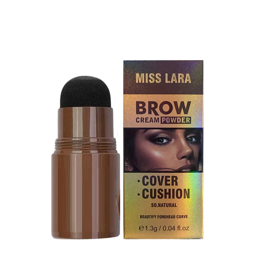 Miss Lara 2In1 Hairline & Eyebrow Cream Powder Cover Cushion -Makeup Stash Pakistan 