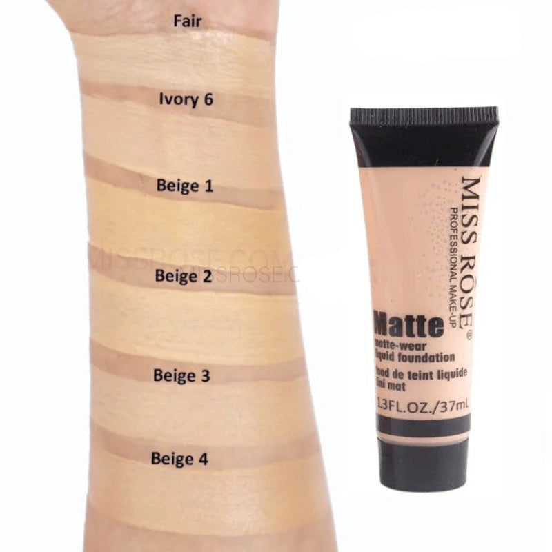 Matte Wear, Liquid Foundation, Long-Lasting, Full Coverage, Smooth Matte Finish, Makeupstashpk