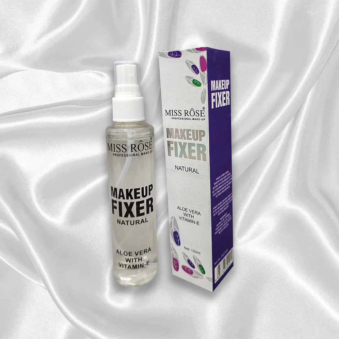 Miss Rose Makeup Fixer Natural Aloe Vera With Vitamin e 120ml - Makeup Stash Pakistan