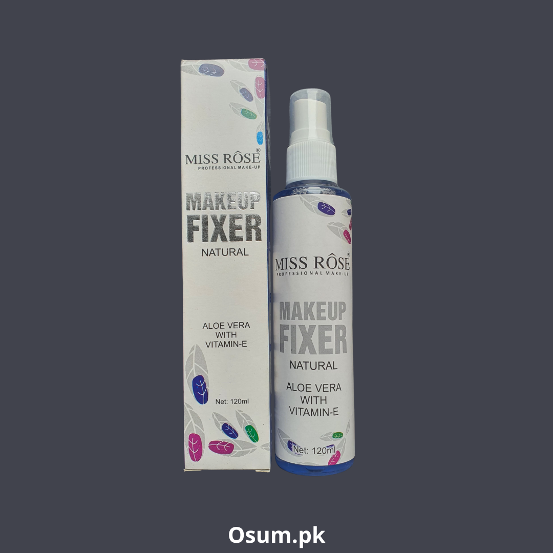 Miss Rose Makeup Fixer Natural Aloe Vera With Vitamin e 120ml - Makeup Stash Pakistan