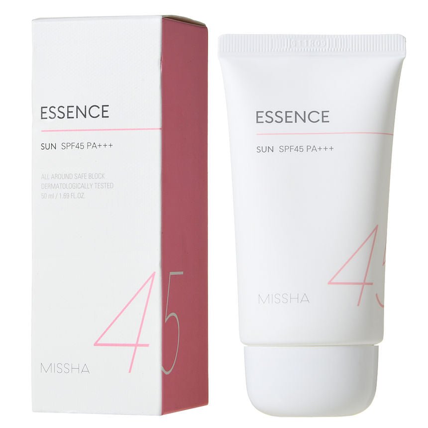 Missha Essence Sun SPF45 PA +++ Sunscreen - Makeup Stash Pakistan