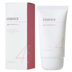 Missha Essence Sun SPF45 PA +++ Sunscreen - Makeup Stash Pakistan