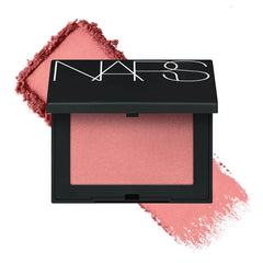 NARS Blush Deep Throat, NARS blush, peachy pink blush, radiant powder blush, luminous blush, NARS Deep Throat blush, glowing cheeks makeup, luxury blush makeup,Makeupstashpk