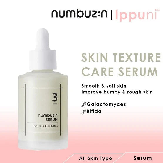 Numbuzin - No.3 Skin Softening Serum 50ml - Makeup Stash Pakistan