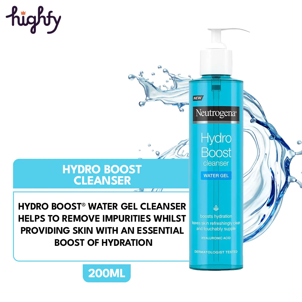 Hydroboost Water Gel Cleanser, Hydrating Face Wash, Gentle Cleanser, Daily Face Wash, Hyaluronic Acid Cleanser,Soft Skin, Moisturizing Cleanser, Sensitive Skin, Refreshing Face Wash, Clean & Hydrate -Makeup Stash Pakistan